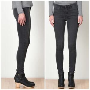 M.I.H Jeans Bodycon Skinny Mid Rise Jeans Grey